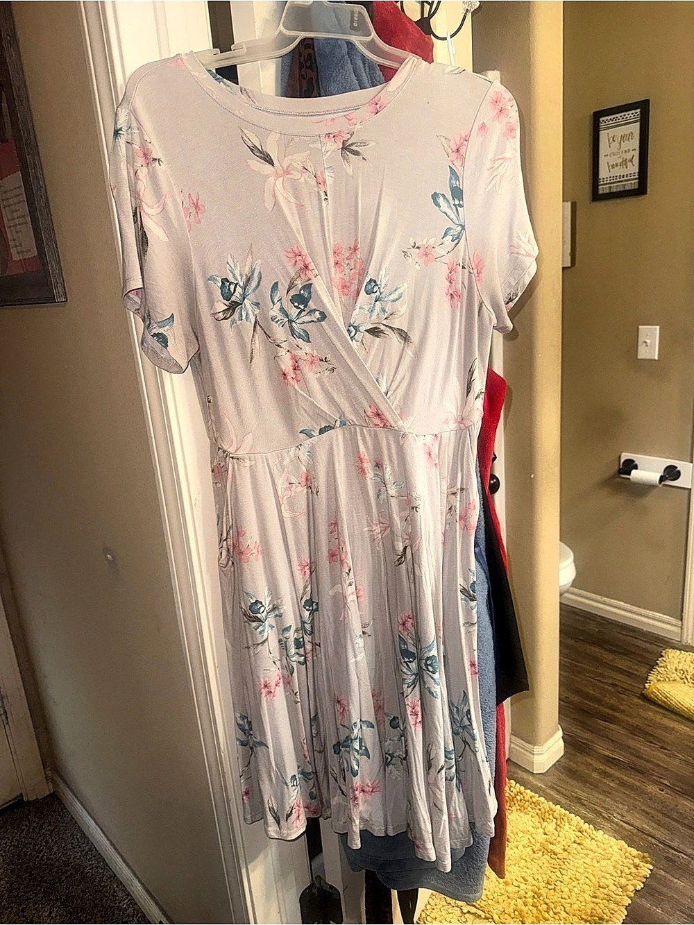 TORRID Floral Midi Dress Size 1 Like New